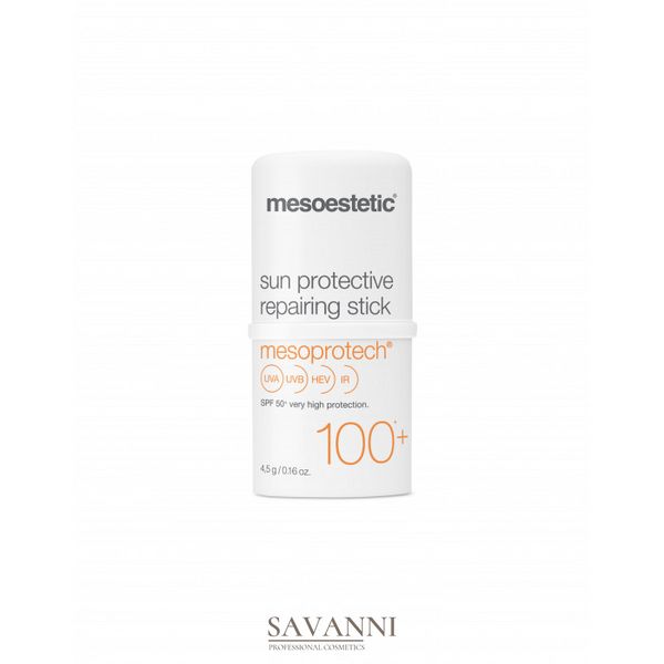 Восстанавливающий локальный карандаш для чувствительных зон Mesoestetic Sun protective repairing stick (100+ spf) 510113 фото 1 savanni.com.ua