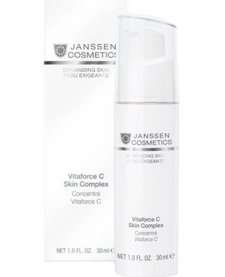 Регенеруючий концентрат з вітаміном С JANSSEN Demanding Skin VitaForce C Skin Complex JC0031 фото 1 savanni.com.ua