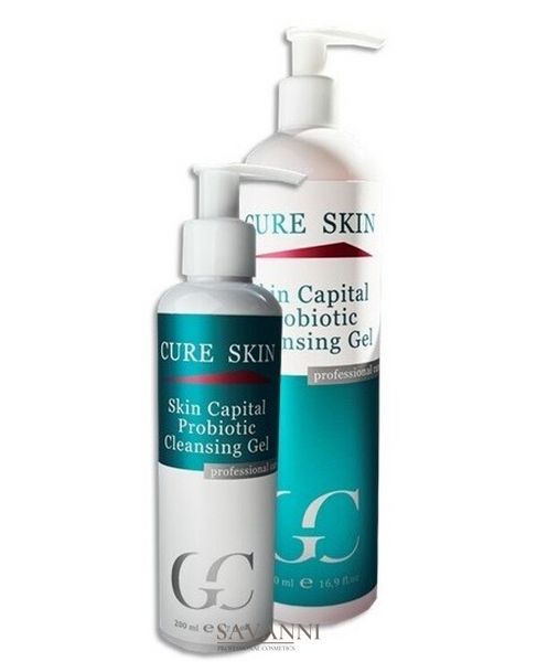 Пробіотичний очищувальний гель Cure Skin 200мл CS506 фото 1 savanni.com.ua