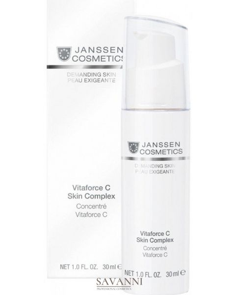 Регенеруючий концентрат з вітаміном С JANSSEN Demanding Skin VitaForce C Skin Complex JC0031 фото 1 savanni.com.ua