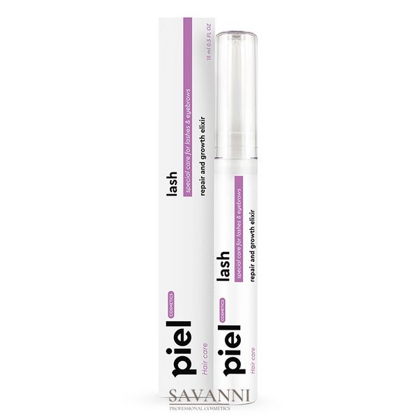 Сироватка для відновлення та росту вій і брів Piel Cosmetics Lash Serum 15 ml PL49 фото 1 savanni.com.ua