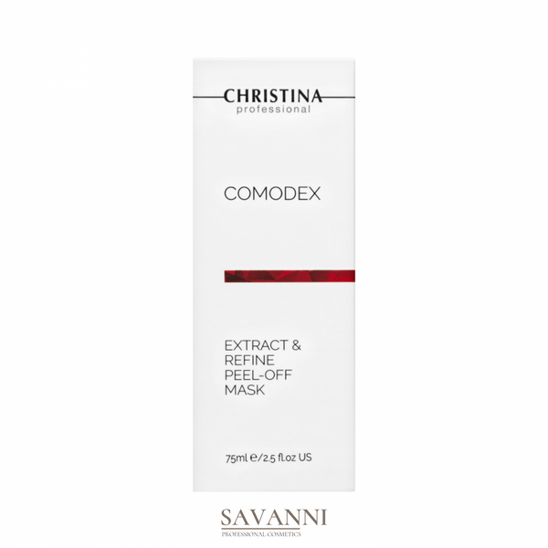 Маска-пленка от черных точек Christina Comodex Extract & Refine Peel-off Mask, 75 мл CHR638 фото 3 savanni.com.ua