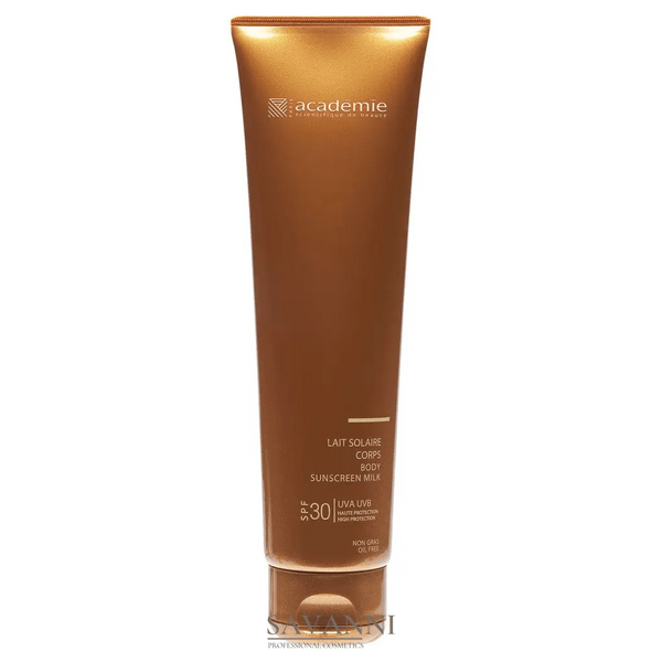 Сонцезахисне молочко для тіла SPF 30 Académie Bronzécran Lait Solaire Corps SPF 30 150 мл Acdm425000 фото 1 savanni.com.ua