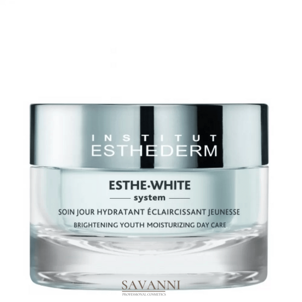 Освітлювальний денний крем для обличчя Institut Esthederm Esthe-White System Brightening Youth Moisturizing Day Care V6505 фото 1 savanni.com.ua