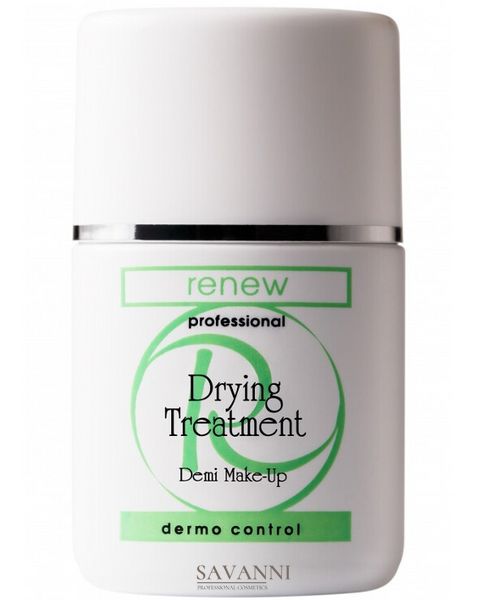 Підсушуючий засіб для жирної шкіри з тональним ефектом Renew Dermo Control Drying Treatment with Make-Up, 30 мл RNW1109030 фото 1 savanni.com.ua