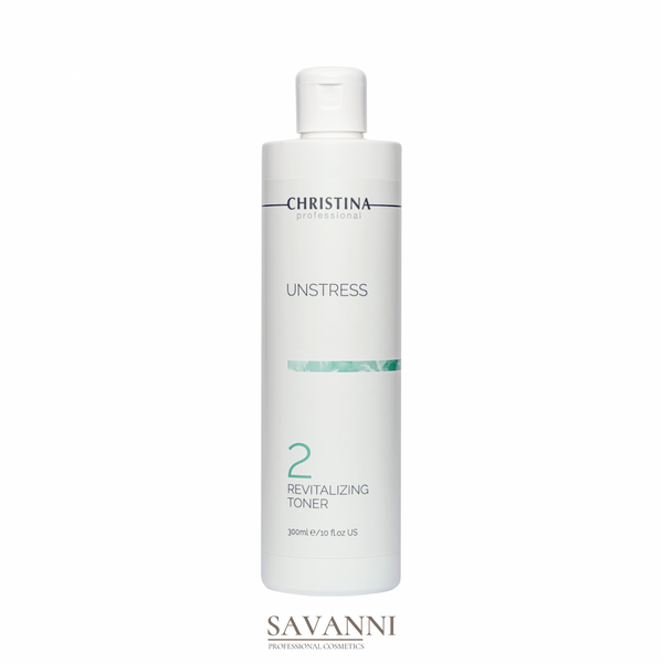 Восстанавливающий тоник для лица Christina Unstress 2 Revitalizing Toner, 300 мл CHR771 фото 1 savanni.com.ua