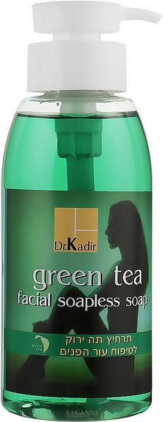 Гель для очищения кожи Зеленый чай Dr. Кадир Green Tea-Soapless Soap (Pump) KDR114 фото 1 savanni.com.ua