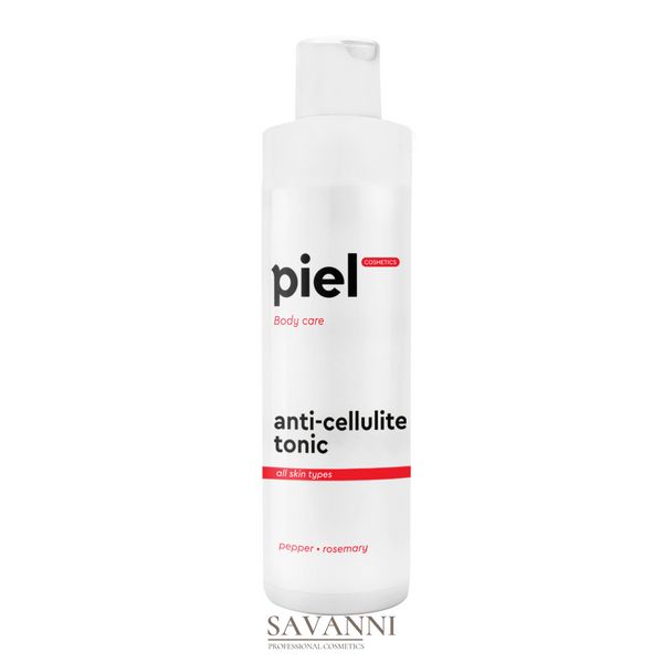 Антицелюлітний тонік для тіла з екстрактом перцю Piel Cosmetics Anti-Cellulite Tonic 250 ml PL053D фото 1 savanni.com.ua