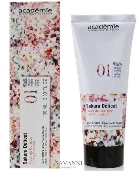 Лосьйон для тіла Квіткова фантазія Academie Body Lotion Floral Celebration 100 мл Acdm3311000 фото 1 savanni.com.ua