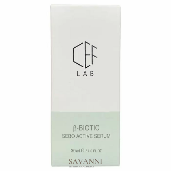 Активная себорегулирующая сыворотка CEF Lab β-Biotic Sebo Active Serum 30 мл CL1603 фото 3 savanni.com.ua