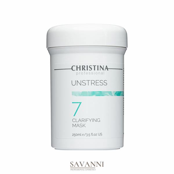 Очищувальна маска для обличчя Christina Unstress 7 Clarifying Mask, 250 мл CHR777 фото 1 savanni.com.ua