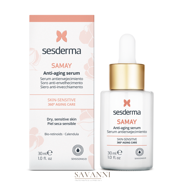 Липосомальная антивозрастная сыворотка для чувствительной кожи Sesderma SAMAY Anti-Aging Serum For Sensitive Skin 30 мл SD40004696 фото 2 savanni.com.ua