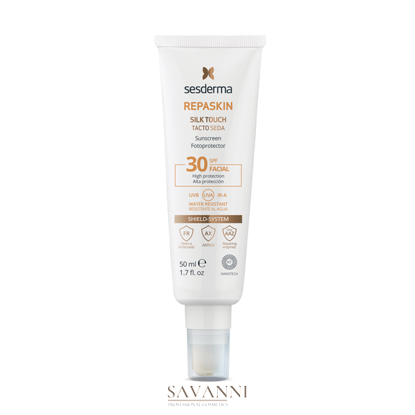 Сонцезахисний крем для обличчя Sesderma Repaskin Silk Touch SPF 30 50 мл SD40005618 фото 1 savanni.com.ua