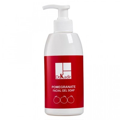 Гель для умивання з омолоджуючим ефектом для всіх типів шкіри Гранат Dr. Kadir Pomegranate facial gel soap (Pump) KDR455 фото 1 savanni.com.ua