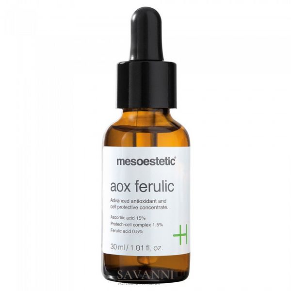 Антиоксидантная сыворотка с феруловой кислотой Mesoestetic Aox Ferulic 510093 фото 1 savanni.com.ua