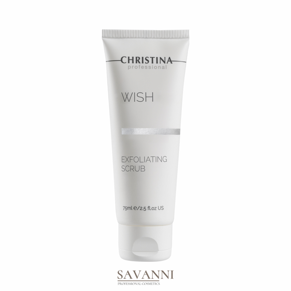 Скраб-ексфоліатор для обличчя Christina Wish Exfoliating Scrub, 75 мл CHR455 фото 1 savanni.com.ua