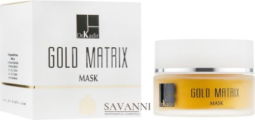 Маска Золотий Матрікс Dr. Kadir Gold MATRIX Mask KDR374 фото 2 savanni.com.ua