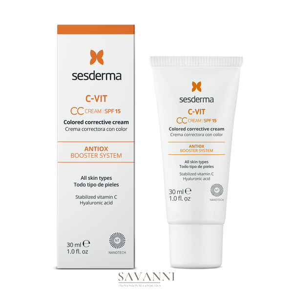 CC-крем для лица SPF 15 Sesderma C-Vit CC Cream SPF 15 30 мл SD40002564 фото 2 savanni.com.ua