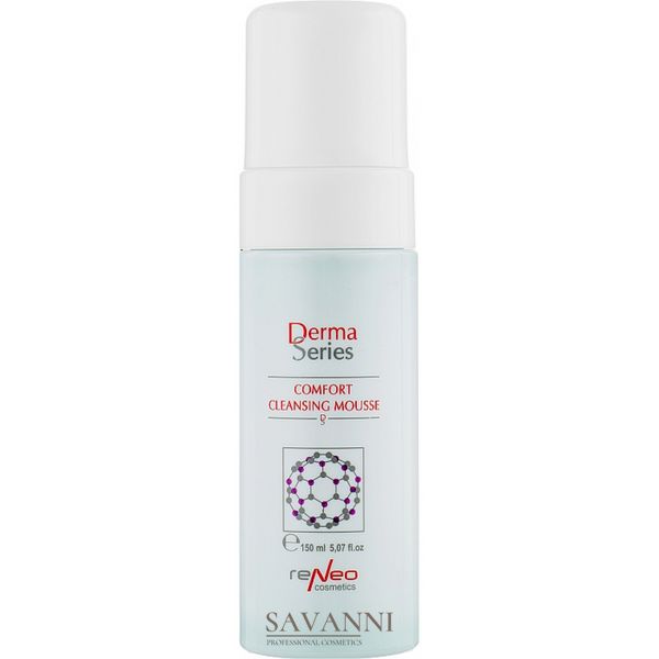 Універсальний мус для очищення Derma Series Comfort cleansing mousse, 150 ml Р172 фото 1 savanni.com.ua