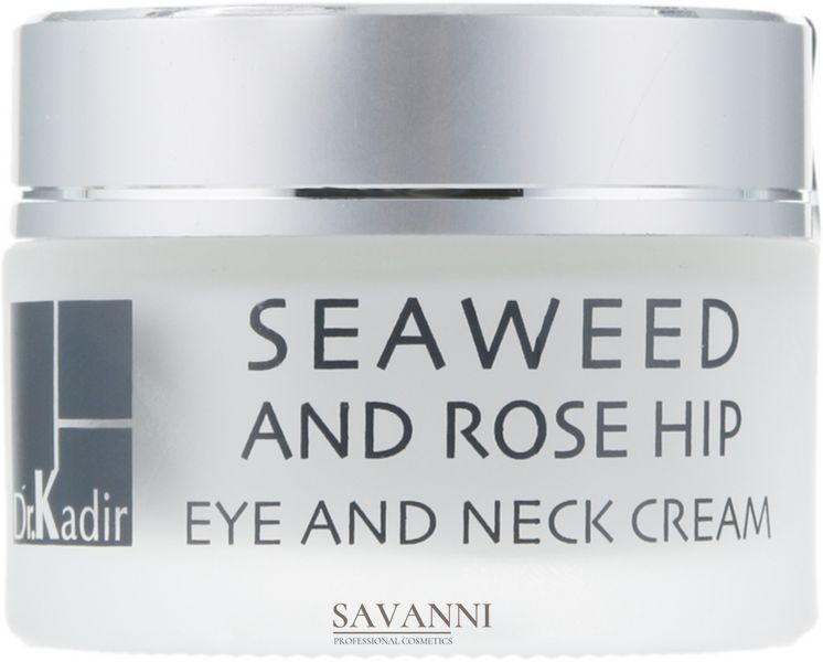 Крем для области вокруг глаз и шеи Морские водоросли и Шиповник Dr. Kadir Eye & Neck Cream With Seaweed And Rose Hip KDR64 фото 1 savanni.com.ua