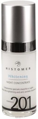 Сивортока ночная для выравнивания тона кожи HISTOMER Whitening night concentrate, 30 мл HIST040 фото 1 savanni.com.ua