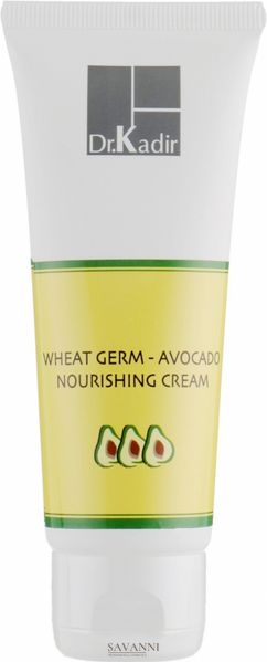 Живильний крем з маслом Зародків пшениці та Авокадо Dr. Kadir Wheat Germ Oil And Avocado Nourishing Cream KDR30 фото 1 savanni.com.ua