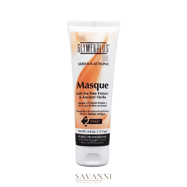 Маска з зеленим чаєм та травами для проблемної шкіри GlyMed Plus Serious Action Masque 115ml GM45 фото 1 savanni.com.ua