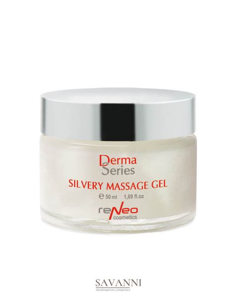 Массажный гель для лица Derma Series Silvery massage gel Р102 фото 1 savanni.com.ua