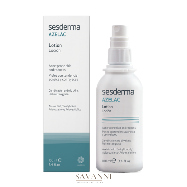 Лосьон для лица и тела SeSDerma Azelac Face Scalp and Body Lotion 100 мл SD40000061 фото 2 savanni.com.ua