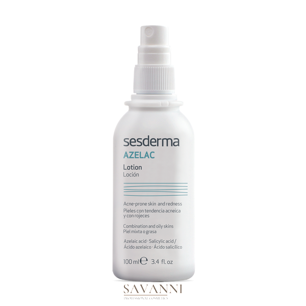 Лосьйон для обличчя та тіла SeSDerma Azelac Face Scalp and Body Lotion 100 мл SD40000061 фото 1 savanni.com.ua